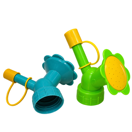 Bottle-Top Watering Spout — Dual Sprinkler and Stream Nozzle for Classroom Gardens