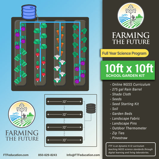 class raised garden kit STEM NGSS