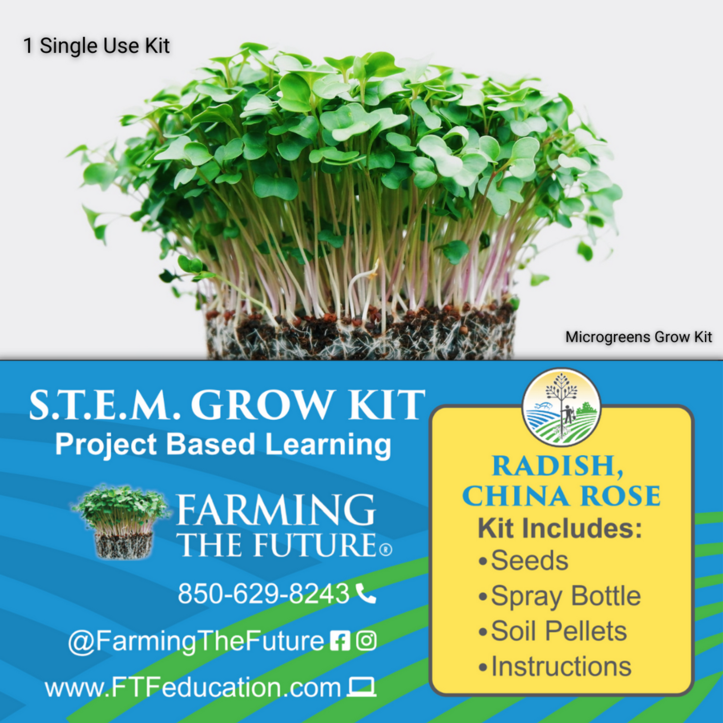 student microgreens kit