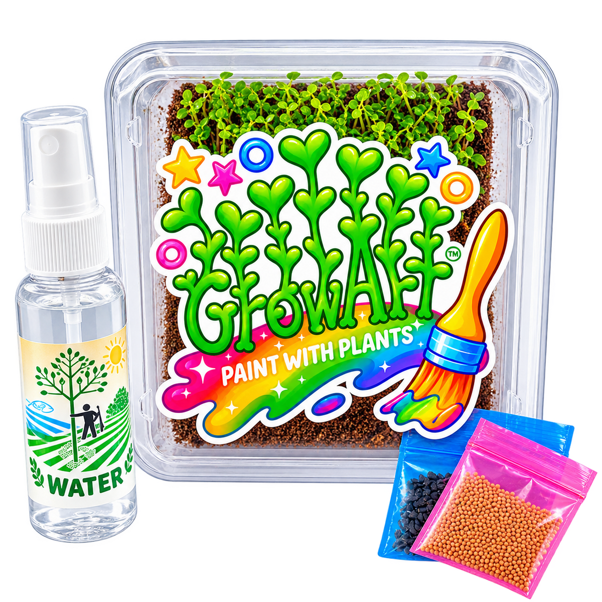 GrowArt™ Grow-Your-Own Art Kit: COMPACT