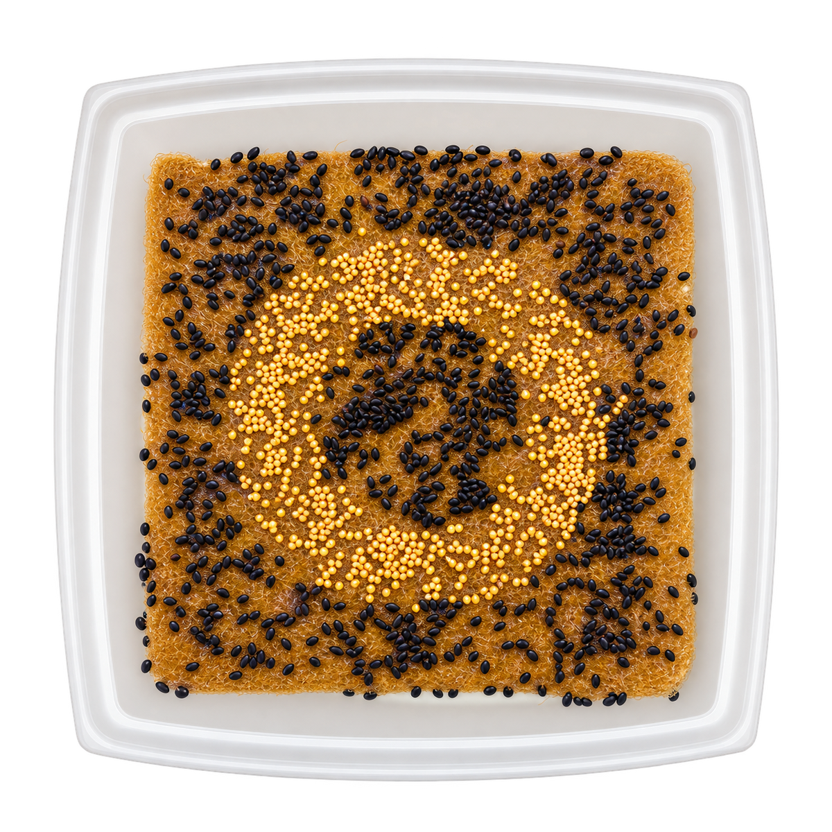 GrowArt classroom seed art kit with colorful microgreens, planting supplies, and paint-your-own container for hands-on K-12 STEM and art learning.